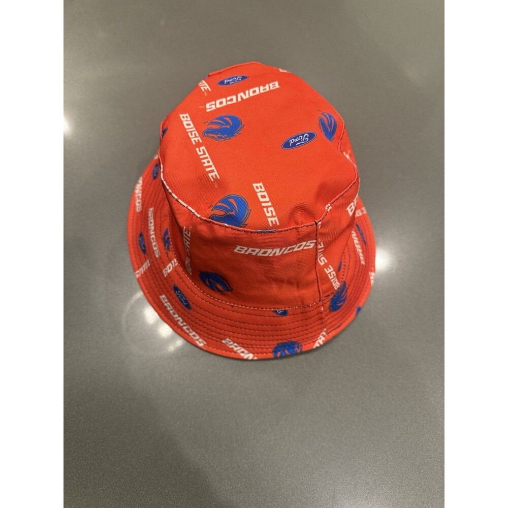 Rare Boise State Broncos FORD Motors Promotional Reversible Bucket Hat